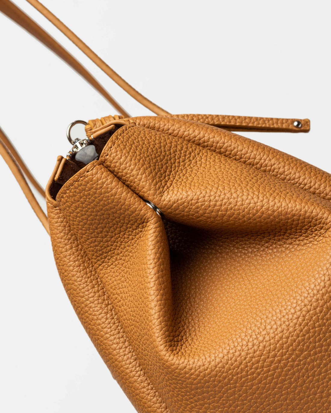 Bolso Sign en efecto cuero