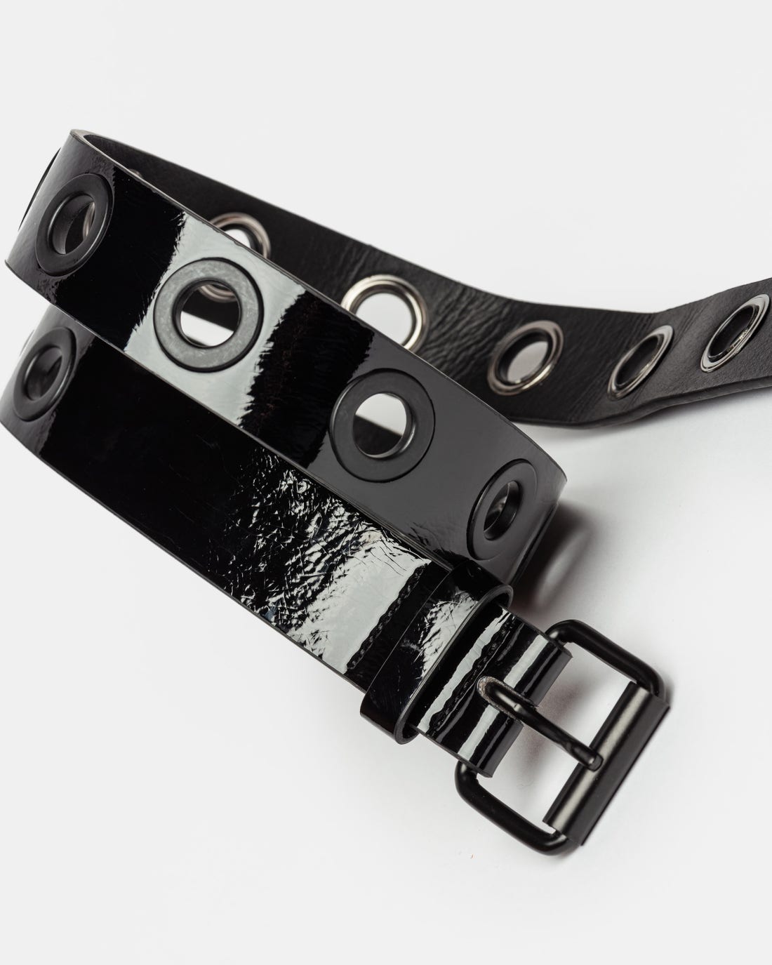 Cinturon Teodora en efecto cuero